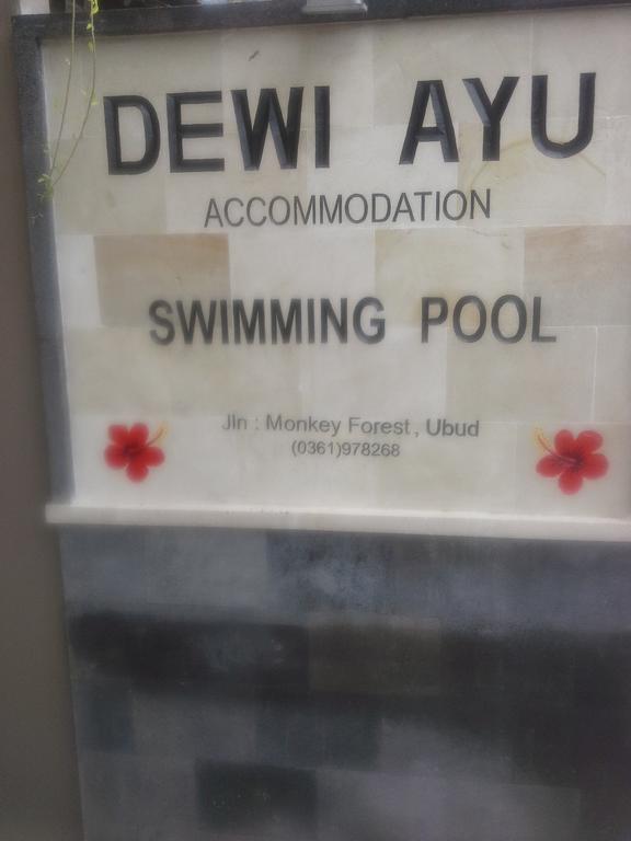 Dewi Ayu Accomodation Hotell Ubud Exteriör bild